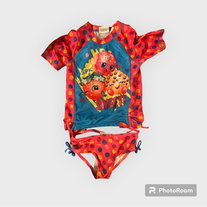Shopkins 2-piece‎ Tankini Swim Suit- Size 5T